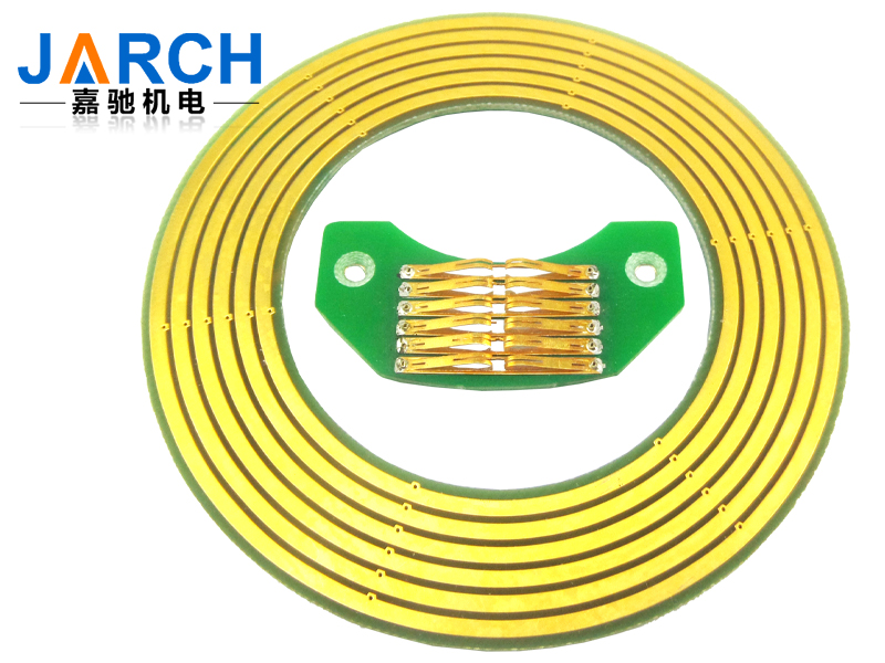 JSR-DS070系列PCB盘式滑环